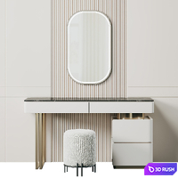 Dressing table 04 3D Model Vray, Corona