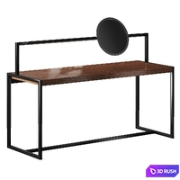 CONTINUUM Dressing Natevo Dressing table 3D Model Vray, Corona