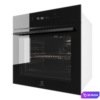 Electrolux kitchen appliances set 03 3D Model Vray, Corona