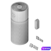 Fresh air setup 3D Model Corona