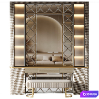 Dressing Table 3D Model Corona