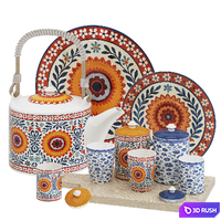 Decorative Tableware Set 02 3D Model Corona