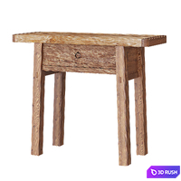 Dressing table with chair Sumiko 3D Model Corona