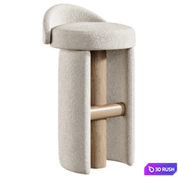 Cove chair Nainoa 3D Model Vray, Corona