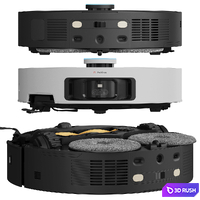 Built-in Robot Vacuum Cleaner Dreame X50 Master 3D Model Vray, Corona