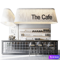 Paper Cafe 3D Model Corona