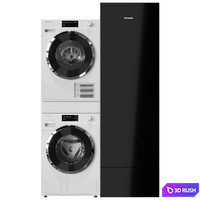 Miele 01 Washer, Dryer, and Drying Cabinet 3D Model Vray, Corona