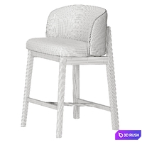 HANS semi-bar stool 3D Model Corona