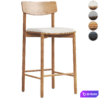 Kelton semi-bar stool 3D Model Vray, Corona