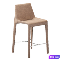 Seattle Poliform Barstool 3D Model Corona
