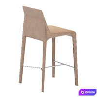Seattle Poliform Barstool 3D Model Corona