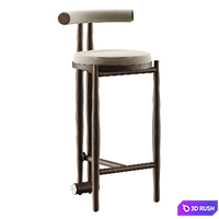 Polia Bar Stool 3D Model Corona