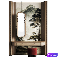 Dressing table 5 3D Model Corona