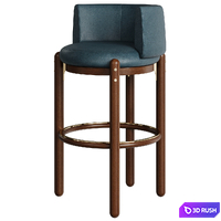 Matthew Barstool 3D Model Corona