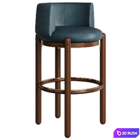 Matthew Barstool 3D Model Corona