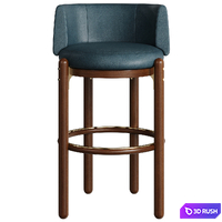 Matthew Barstool 3D Model Corona