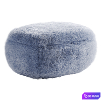 Pouf I'm not a minimalist 3D Model Corona