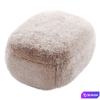 Pouf I'm not a minimalist 3D Model Corona