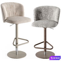 Calligaris Swing adjustable stool 3D Model Corona