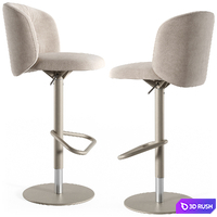 Calligaris Swing adjustable stool 3D Model Corona