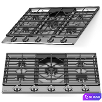 SAMSUNG kitchen appliances 3D Model Vray, Corona