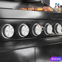 Gasmate Nova Outdoor Kitchen 3D Model Vray, Corona