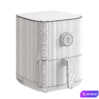 Xiaomi Mi Smart Air Fryer 3.5L White 3D Model Corona