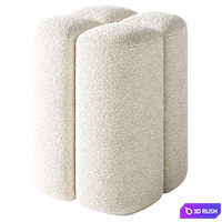 Pouf La Redoute Mariane 3D Model Corona