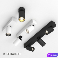 Delta Light MIDISPY ON 3D Model Vray