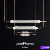 Giopato &amp; Coombes Cirque Chandelier 3D Model Corona