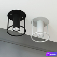 Ceiling lamp Archi Round 3D Model Corona