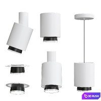Claque F43 collection 3D Model Vray