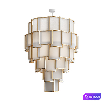 Officina Luce Shade 3D Model Vray