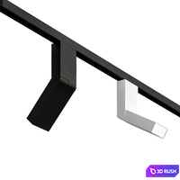 Led Track Light  Rectangular  Aluminum  Commercial 3D Model Vray