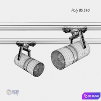 Arte Lamp Track Lights A6210PL 3D Model Vray