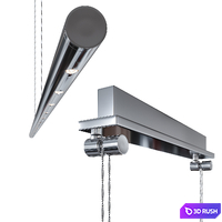 Basis Tolenno Pendant light 3D Model Vray, Corona