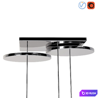 Ceiling Lamp Houzz 11 3D Model Vray, Corona