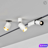 Ceiling Lamps CENTRSVET 3 3D Model Vray
