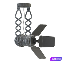 Chandelier spotlight 3D Model Vray