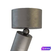 Cylinder pendant by appliance 3D Model Vray