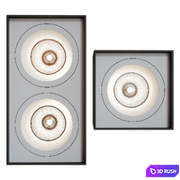 Modular Lighting Instruments Smart Lotis 3D Model Corona