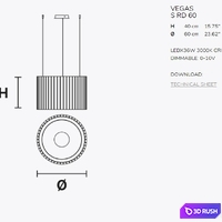 Masiero VEGAS S RD 60 3D Model Corona