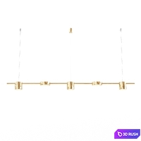 Kawa 5 Brass 3D Model Vray