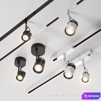AQForm Pro Led Collection 3D Model Vray, Corona