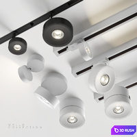 AQForm Qrled Collection 3D Model Vray, Corona