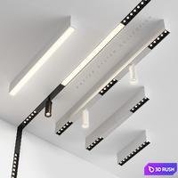 AQForm Rafter System Collection 3D Model Vray, Corona