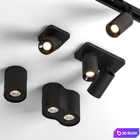 Lucide light set 1 3D Model Vray, Corona
