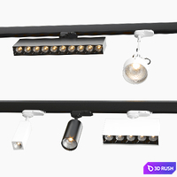 AQFORM TRACK LIGHT COLLECTION 3D Model Vray