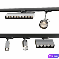 AQFORM TRACK LIGHT COLLECTION 3D Model Vray