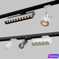 AQFORM TRACK LIGHT COLLECTION 3D Model Vray